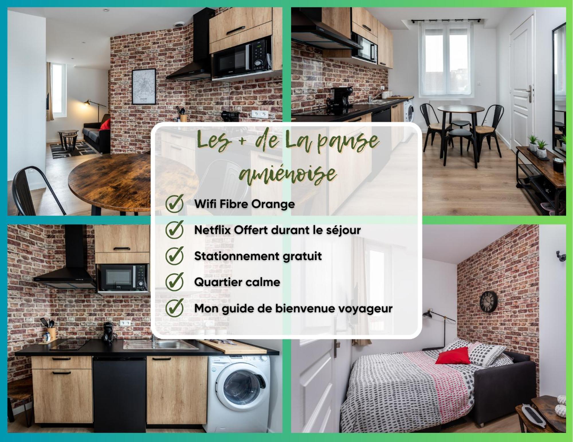 Location D'Appartements - Cosysejour - Calme Fibre Netflix Амьен Экстерьер фото